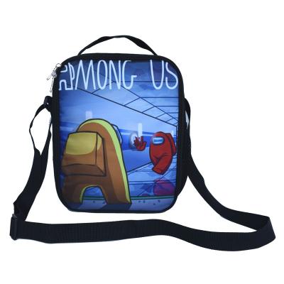 China Custom Printed Kids Wholesale Cheap Folding Waterproof School Lunch Insulated Cooler Bag For Food for sale