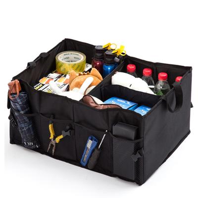 China Fancy Gencase Trunk Cargo Travel Organizer Folding Car Fold Storage Container for sale