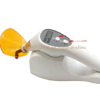 China Metal Double Colors LED Curing Light Dental Light Curing Mahchine for sale