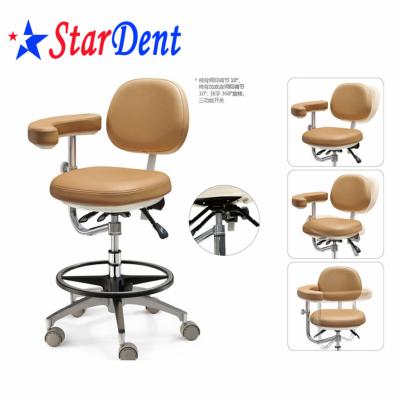 China Portable Metal Dental Doctor Chairs Dentist Stool for sale