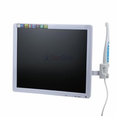 China Equipment HD Acrylic Dental Intraoral Camera With 15 Inch LCD Monitor Dental Endoscope Camera for sale