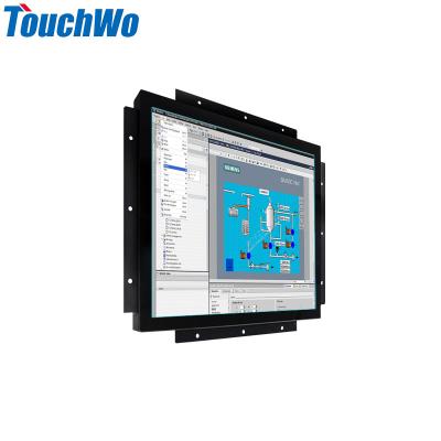 China Store/market/bank/school/ktv high quality front panel IP65 19 inch touch screen industrial waterproof monitor for aio computer for sale