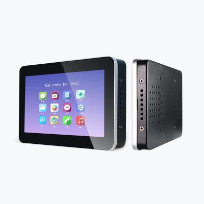 China All Aluminum Alloy 7 Inch Android POE RJ45 PCAP Mini Tablet PC RS232 Touch Screen PC for sale