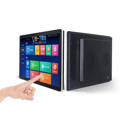 China Industrial equipment /store/market/bank/school/ktv 1920x1080 ip65 21.5 22 inch industrial widescreen touch screen fanless pc all in one android pc for sale