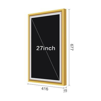 China Advertising led display cheap wifi large gif digital picture art frames 27 inch full hd usb video wall photo frame digital display for sale