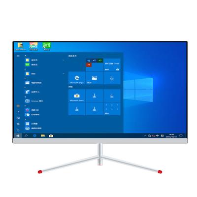 China TouchWo 23.8inch Narrow Bezel Barebone System USB Port SSD 480G, DDR4 WIN10 All in One PC with wifi for office and business for sale