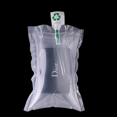 China Fill Air Cushion Bag Environmentally Friendly Packing Clear Plastic Cushioning Air Pillow Bags for sale