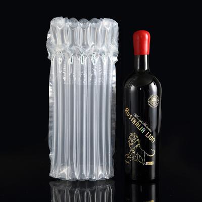 China Wholesale Environmentally Friendly Cushion Wine Bottle Protector Air Column Packing Shockproof Bag For Traveling Protector for sale