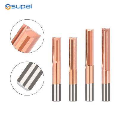 China Straight 4mm Carbide End Mill AlTiN Shank Carbide Milling Cutter Wood for sale