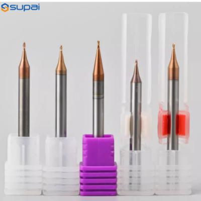 China 2 Flutes Micro Diameter End Mill For And Accurate Cutting Performance for sale