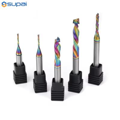 China Carbide End Mill For Woodworking Stainless Steels CNC Machining Customized for sale