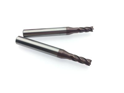 China 1 8 Inch Carbide End Mill High Performance General Type HRC 45 55 60 65 for sale