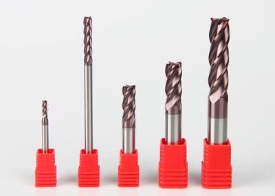 China Wolfraamstaal 2 Fluet End Mill / Precision Solid Carbide Freesgereedschappen 6mm 8mm Te koop