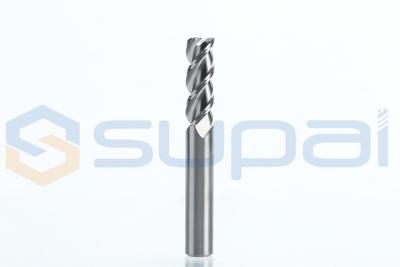 China 3 Fluten Solid Carbide End Mill voor aluminium CNC freesmachine Te koop