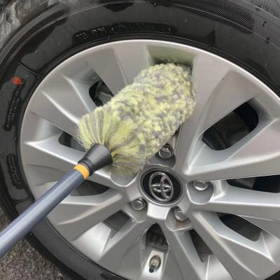 China Car Wheel Motorcycle Wash Brush Power Drill Brush Tire Brush /wheel clean brush with high quality for car wheel cleaning for sale