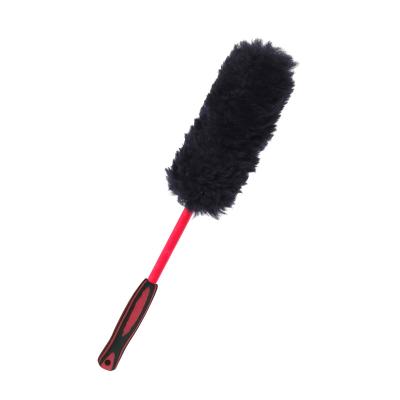 China Natural material most popular wheel woolies car wheel brush for car detailing for sale