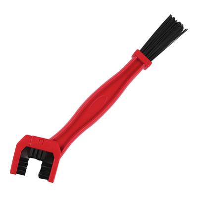 China Plastic Motorcycle Wash Brush Motorcycle Chain Remover Bike Moto Sweep Chain Clean Remover Scrubber Recycling Outdoor Tool For Road for sale