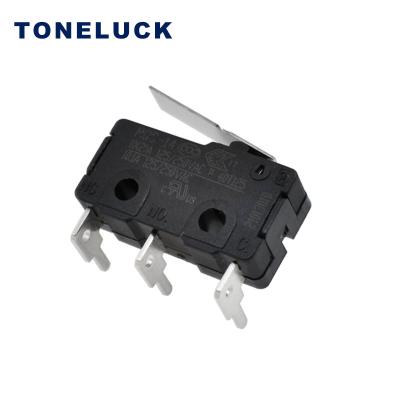 China Home Appliance Toneluck MQS-14 40T125 10 Aml 125V 250VAC Micro Blade Lever Arm Switch for sale