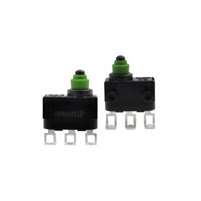 China Mqs-42 2A/12Vdc Spdt Waterproof Micro Switch 1.5Mm Column B Switch Positioning Outdoor Micro Element MQS-421BK00 for sale