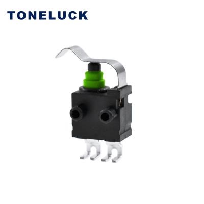 China Right Angle Terminal Post SPST PCB NO Waterproof Micro Car Switch MQS-9B1BT04-B1 Snap Switch for sale