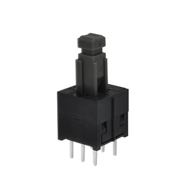 China Momentary Push Button Switch 12V 13V 30VDC DPDT 6 Pin Microswitch LTV-85NN9.5-BN for sale