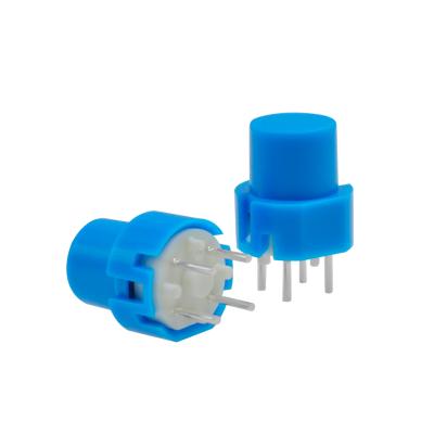 China Button blue color momentary contact 0.01A 35VDC KEY-R3-L-F2 for sale