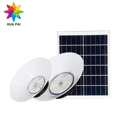 China HUAPAI Ip65 100watt 200watt High Bay Warehouse Energy Saving Outdoor Aluminum Lighting Waterproof Solar Lamp Led for sale