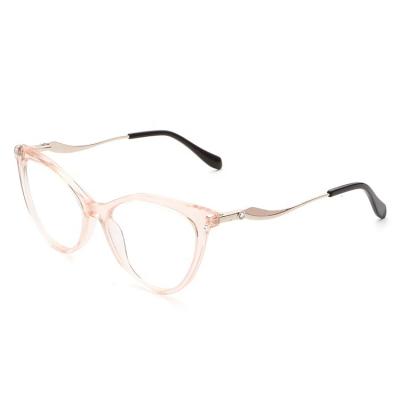 China Latest Design Optical Glass New Design Cat Eye Acetate Women Popular Glasses Frames for sale