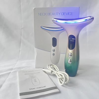 China Anti-Wrinkle and Anti-Aging Electric Neck Massager with ABS Stainless Steel Material for sale