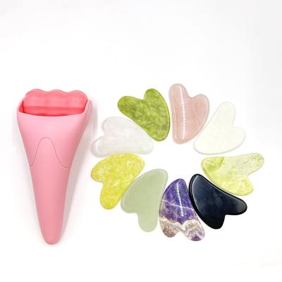 China Cooling Face Roller for Face and Body Skin Care Set Massage Area Face Eye Body for sale