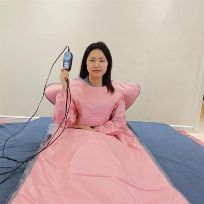 China Customizable Weight Loss Infrared Sauna Blanket with Red Light and 100-240V Power Supply for sale