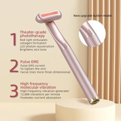 China 46G Mini Eye Beauty Device EMS Intelligent Eye Massager Pen for Eyes Care and Facial Beauty for sale