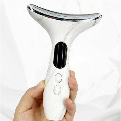 China 7 in 1 Electric Neck Face Lift Device Anti-Wrinkle Anti-Aging Skin Tightening Massage for sale