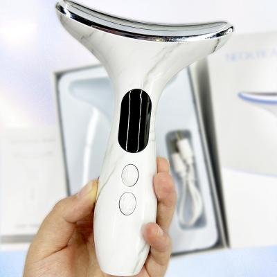 China Waterproof ABS Stainless Steel Neck Face Anti-Wrinkle Electric Device with 3 Functions for sale