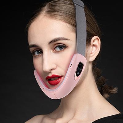 China 4 Gears Mode Rechargeable V Shape Lifting Face Massager Tool for Women Folding Design for sale