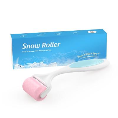 China Customized Color Face Ice Roller for Salon Wrinkle Remover and Massage Area Face Eye Body for sale