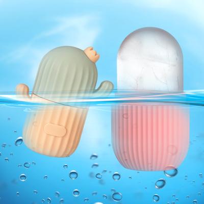 China ABS Stainless Steel Silicone Ice Face Roller for Beauty Skin Care Massager Accessory for sale