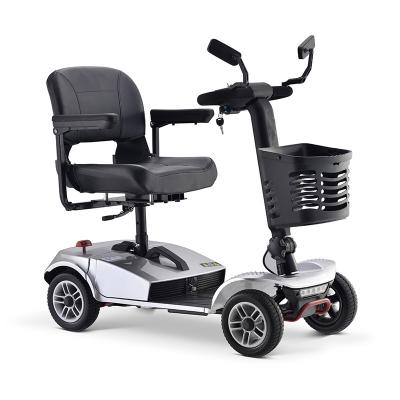 China 2021 Best Power Electric Wheelchair Four Wheels Unisex Outdoor Mobility Scooter For Disabled for sale