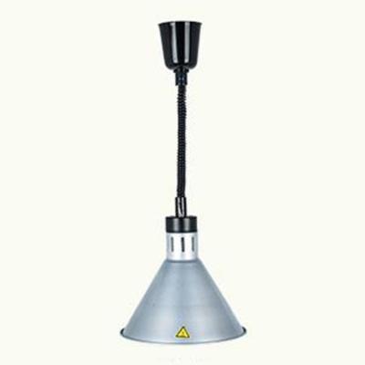 China Retractable Kitchen Dry Chandelier Hotel Lamp Barbecue Metal Food Heater Lamp Buffet Food Heater Lamp for sale