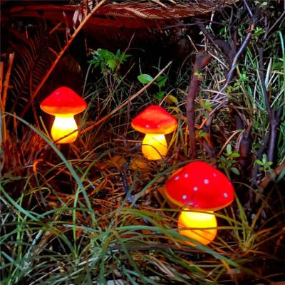 China Wholesale Best Selling Mushroom lgiths LED Light Red Decorative Mushroom Mini LED Light Fairy Lights 1.2v 300mah Ni-MH Garden for sale