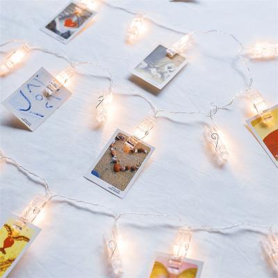 China Home Decor Christmas Lights Hanging Pictures Photo Clips Wall Decoration LED String Lights Home Decor Christmas Lights Hanging Pictures Wedding Party for sale