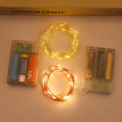 China Led Light Copper Wire Cork Lamp String Christmas Decorations String Battery Case Copper Wire Lamp Bottle Lamp for sale