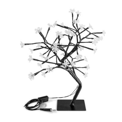 China Cherry Blossom Tree Light Tabletop Led Tree Light Bonsai Tree Light with 36 LED Japanese Sakura Flower Lights USB or Battery Operated for sale