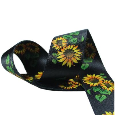 China High tenacity wholesale high quality multiple specifications custom printed webbing for bags sublimation webbing low moq for sale