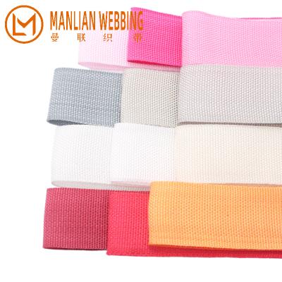 China High Tenacity Red PP Weave Webbing Tape Custom Woven Polypropylene Webbing Bags Straps PP Webbing for sale