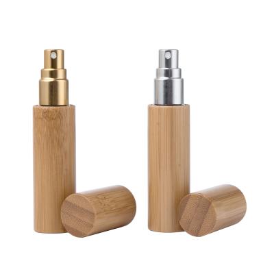 China Wholesale High Quality 5ml Cosmetic Bamboo Spray Bottle Empty Cosmetic Spary Bottle for sale