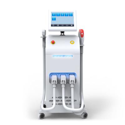 China 2021 hair removal 3 in 1 professional factory price OEM rf multifunction ipl choose shr ND yag diode laser hair removal machine for sale