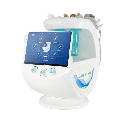 China Exfoliators 2022 New Design Hidro Domestos Aqua 7 in 1 Microderma Brasion Facial Peeling Machine with Skin Analyzer for sale