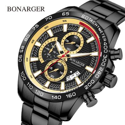 China Stainless Steel Automatic Luxury Band Analog Date Wristwatch For Men for sale