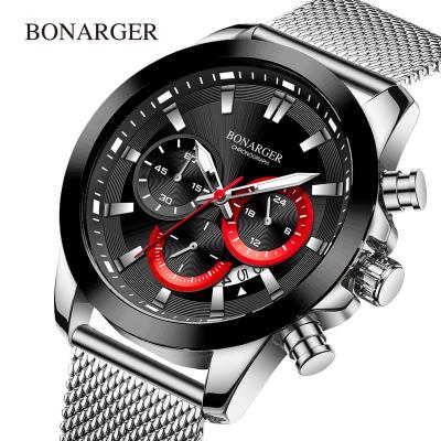 China Luxury Business Relogio Stainless Steel Business Wristwatches Date Design Watch Quartz Chronograph Hot Sale Automatic Men's Unique Casual Wrist Watches for sale